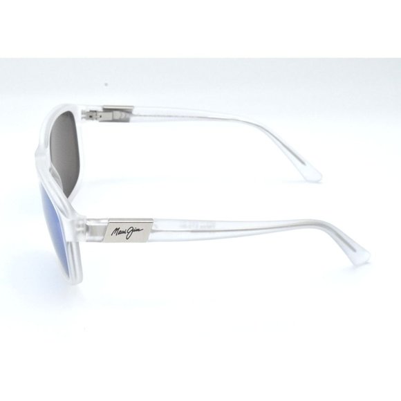 Maui Jim  Wakea MJ 745-05CM Matte Crystal / Grey Polarised with Blue Mir… main image 5